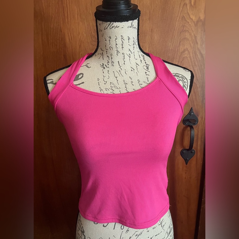 Tank top hot pink size S